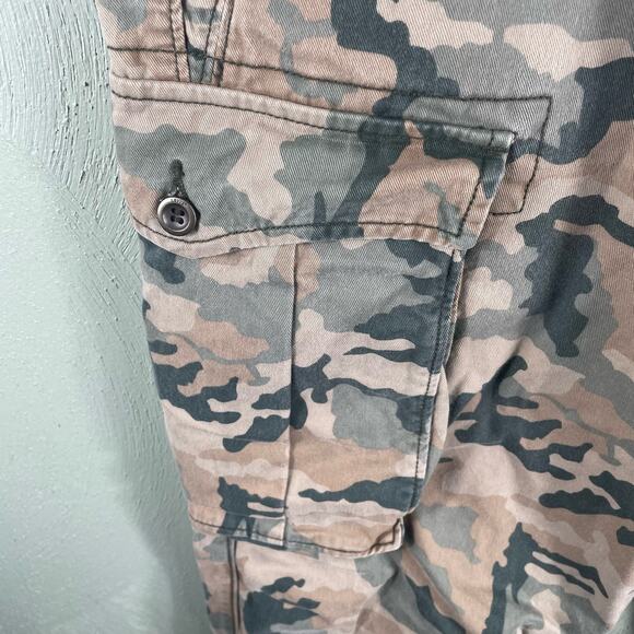Levis Pants Mens 38x32 Brown Cargo Camouflage Tactical Utility Outdoors Military - Picture 8 of 14